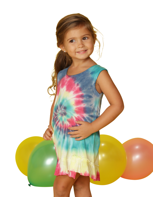 Tie Dye Dress 4T