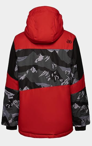 Arctix Spruce Boys Insulated Jacket - Mountain Camo Black