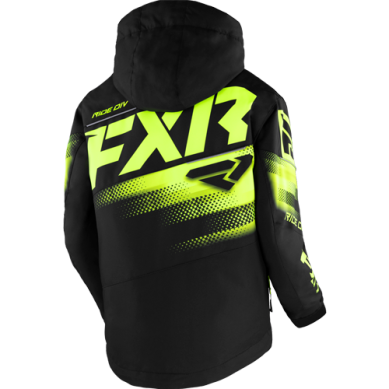 FXR Child Boost Jacket, Black/HiVis