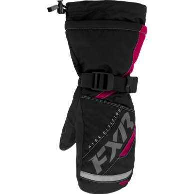 FXR Youth Helix Race Mitt, Pink/Black