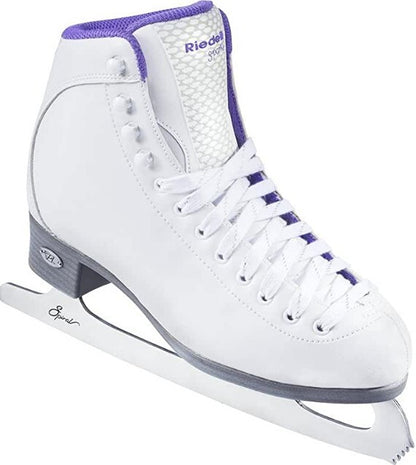 Women's Riedell Spiral White/Purple