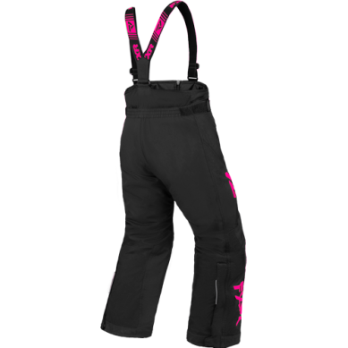 FXR Youth Clutch Pant, Black/Fuchsia