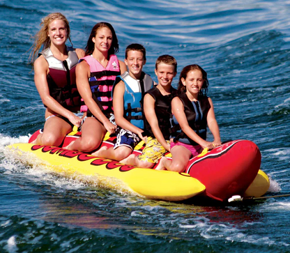 Airhead Hot Dog 5 Passenger Towable Tube