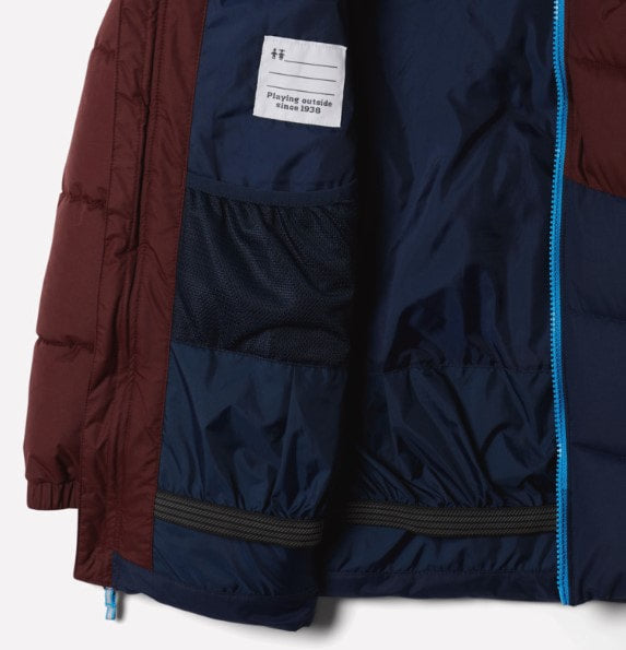 Columbia Arctic Blast Boys Jacket, Elderberry/Collegiate Navy