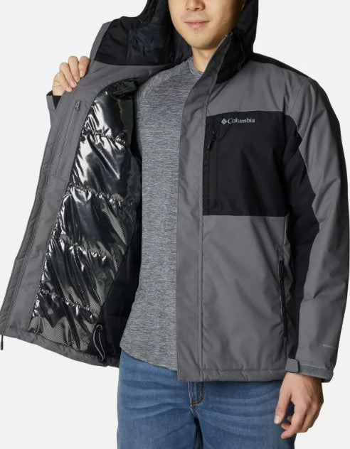 Columbia Men’s Tipton Peak II Insulated Jacket - City Grey/Black