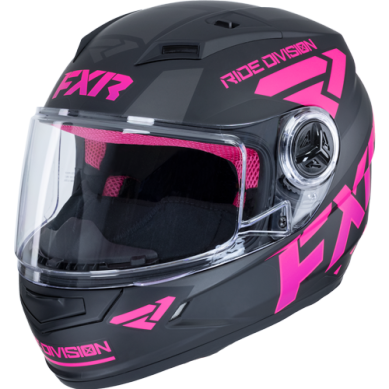 FXR Youth Nitro Core Helmet, Electric Pink