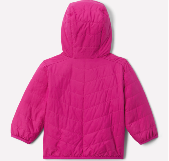 Columbia Double Trouble Girls Infant/Toddler Jacket, Fuchsia