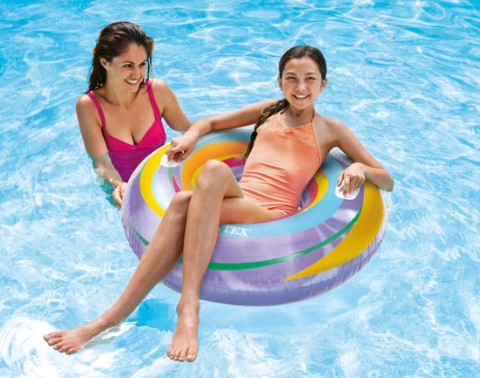 Intex Swirly Whirly Inflatable Pool Swim Tube