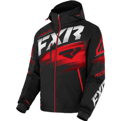 FXR Men's Boost FX  2-in-1 Jacket, Black/Red