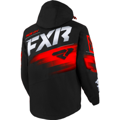 FXR Men's Boost FX  2-in-1 Jacket, Black/Red