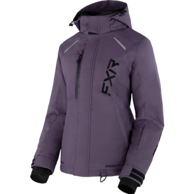 FXR Women's Pulse Jacket, Muted Grape/Blakc