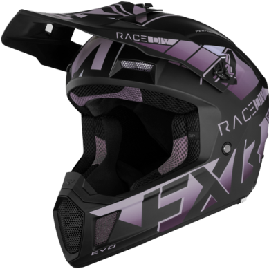 FXR Clutch EVO Helmet, Grape